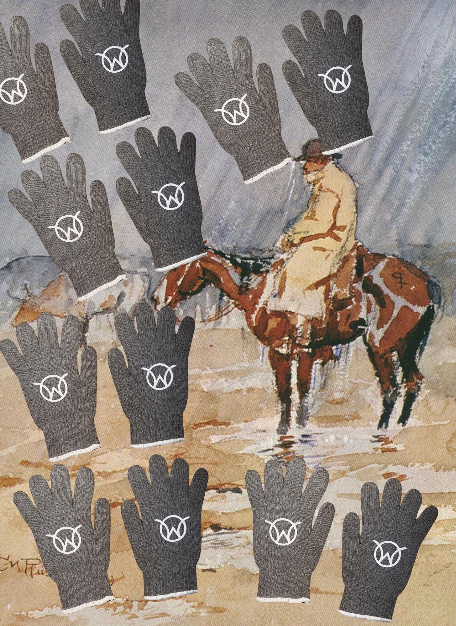 Bulk order customizable ranch gloves, farm, business, construction gloves