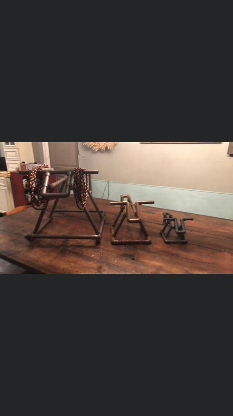 Custom Roping Dummy with Mini Rope – Western Ranch Decor & Roping Practice