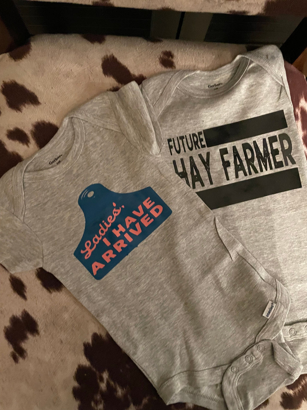 Ranch Baby Bodysuit | Farm Baby Outfit | Cowboy Baby Clothes | Personalized Baby Gift
