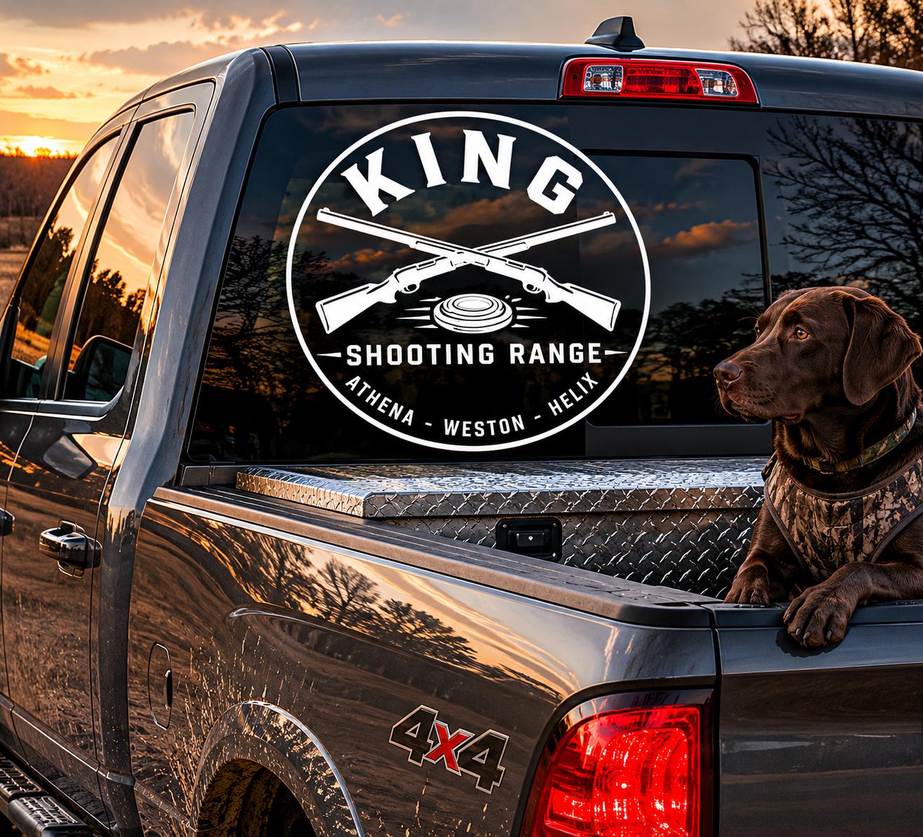 Livestock Brand Decal | Ranch Logo Sticker | Cattle Brand Vinyl | Trailer Decal | Farm Business Decal