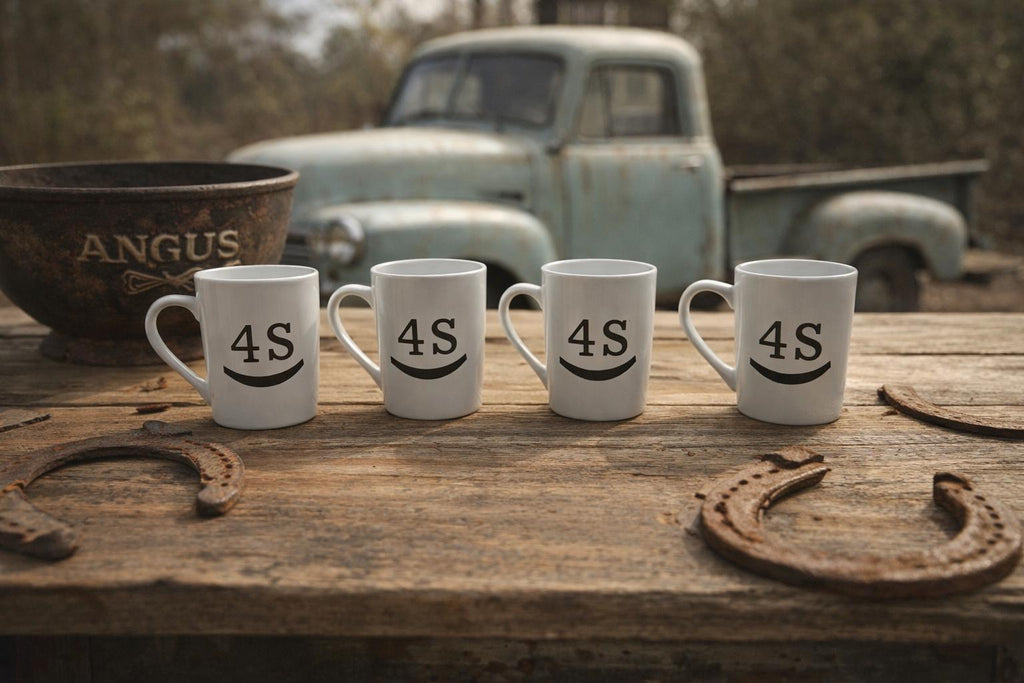 Custom Ranch Logo Coffee Mug | Livestock Brand Mug | Personalized Cattle Ranch Cup | Farm Logo Mug | Western Coffee Cup