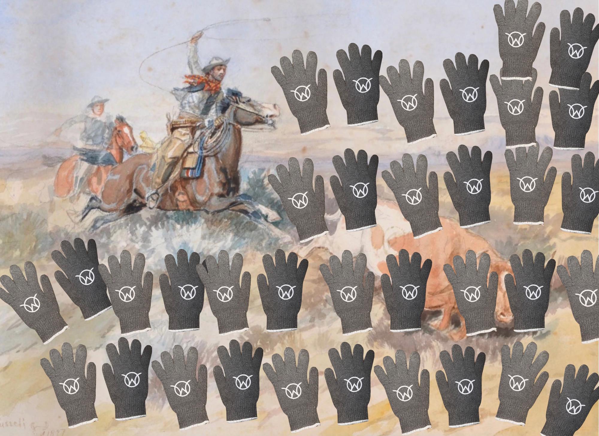 Bulk order customizable ranch gloves, farm, business, construction gloves