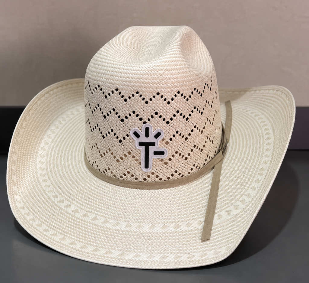 Custom Woven Patch | Ranch Logo Patch | Livestock Brand Patch | Custom Hat Patch | Bulk Patches
