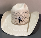 Custom Woven Patch | Ranch Logo Patch | Livestock Brand Patch | Custom Hat Patch | Bulk Patches