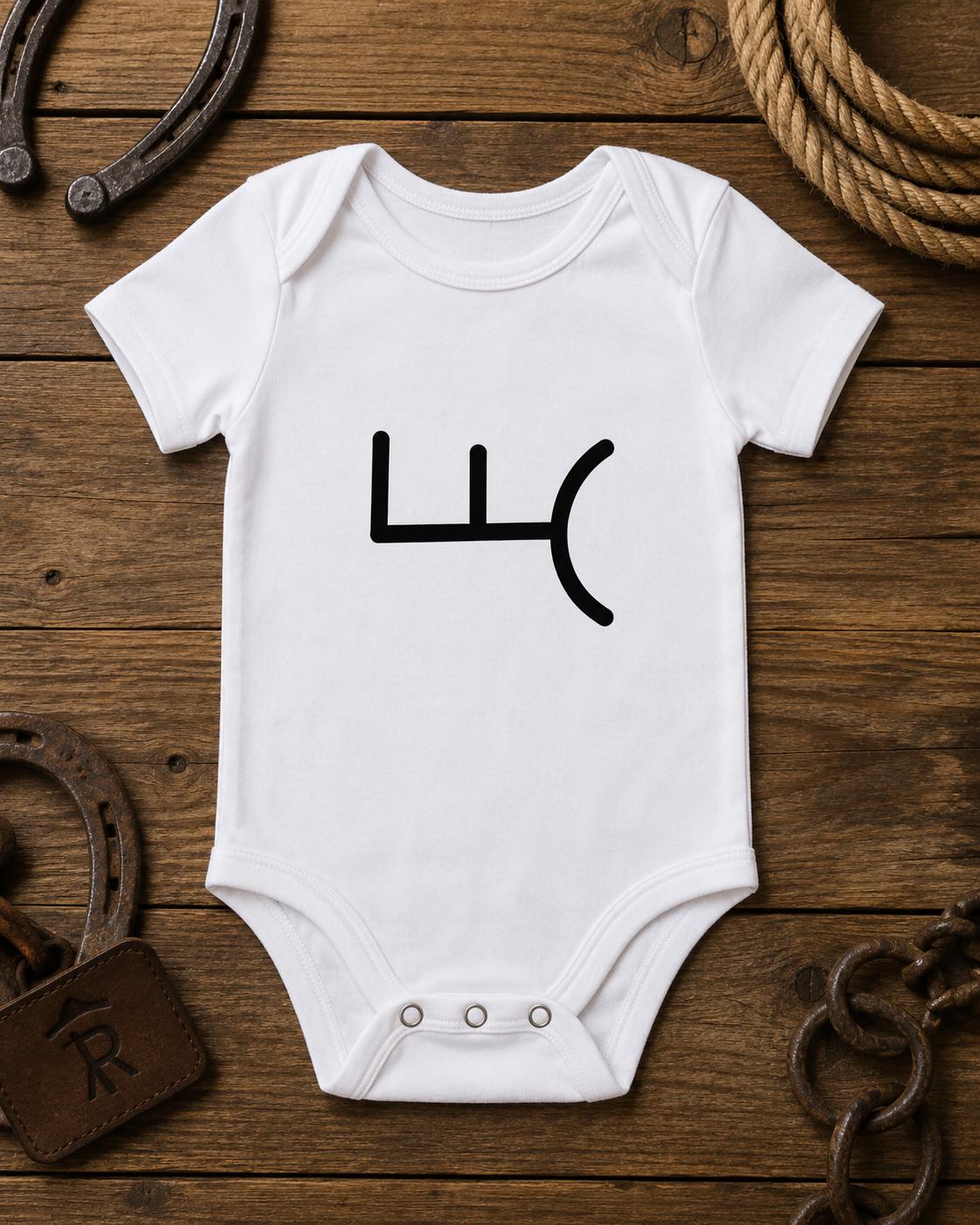 Ranch Baby Bodysuit | Farm Baby Outfit | Cowboy Baby Clothes | Personalized Baby Gift