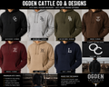 Custom Logo Hoodie, Business Brand Sweatshirt, Front & Back Design