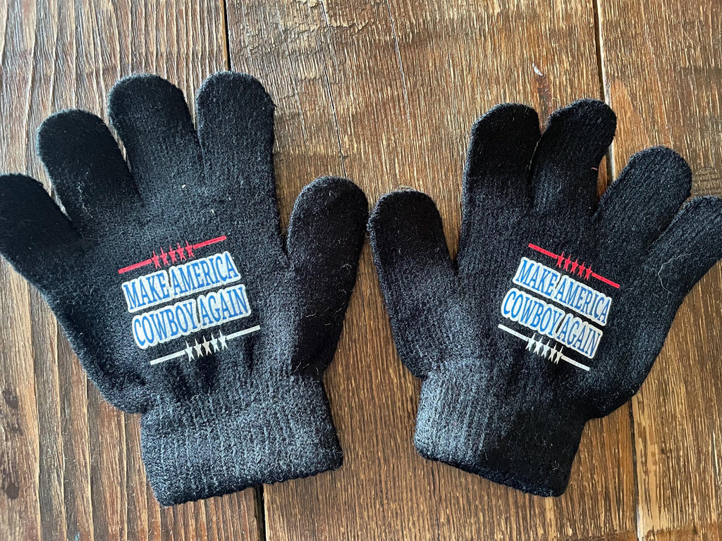 Kids Ranch Gloves, Children’s Farm Work Gloves, Custom Brand Kid Gloves