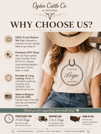 Personalized Ranch & Business  T-Shirts
