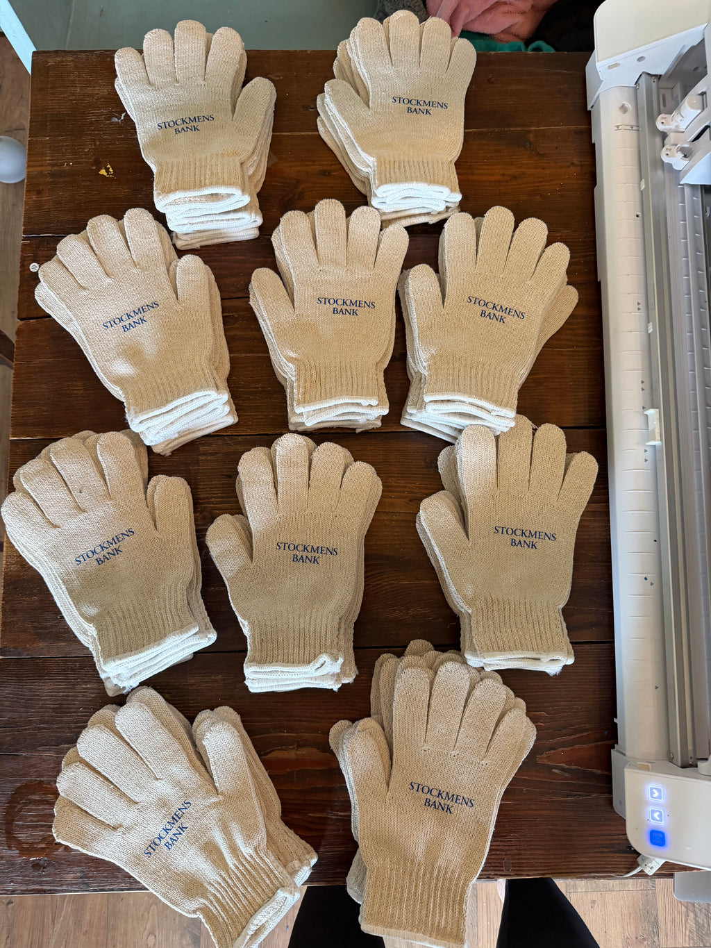 Bulk order customizable ranch gloves, farm, business, construction gloves