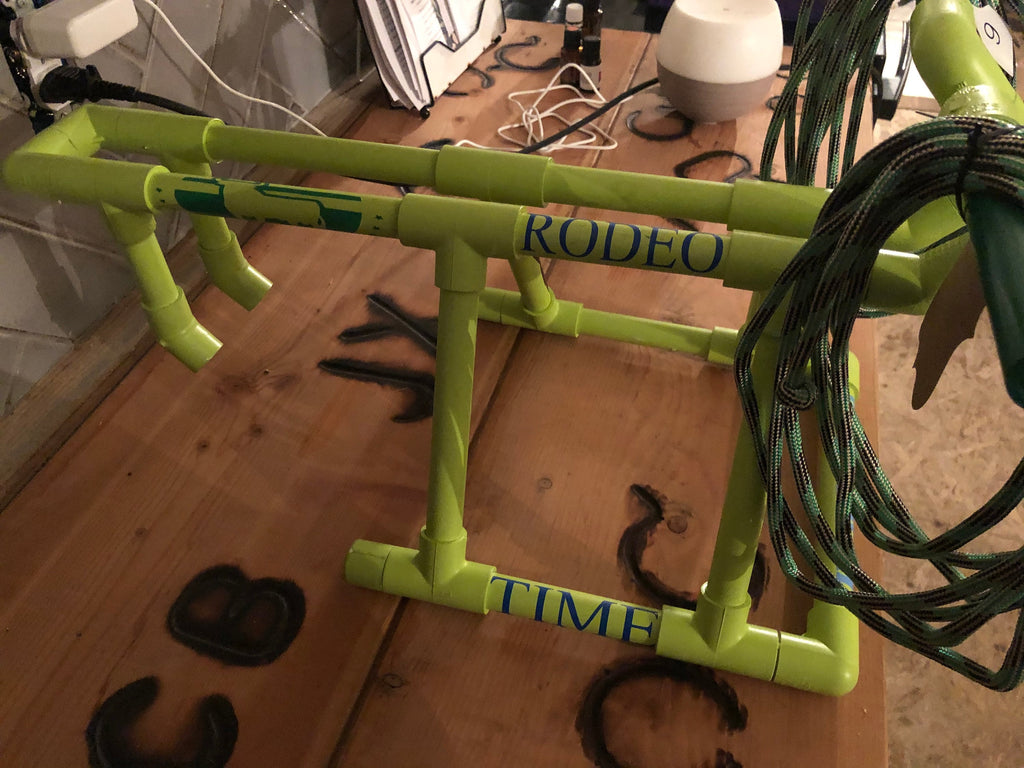 Custom Roping Dummy with Mini Rope – Western Ranch Decor & Roping Practice