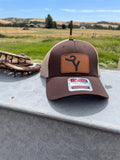 Custom trucker hat, Custom farm name, ranch or livestock brand.