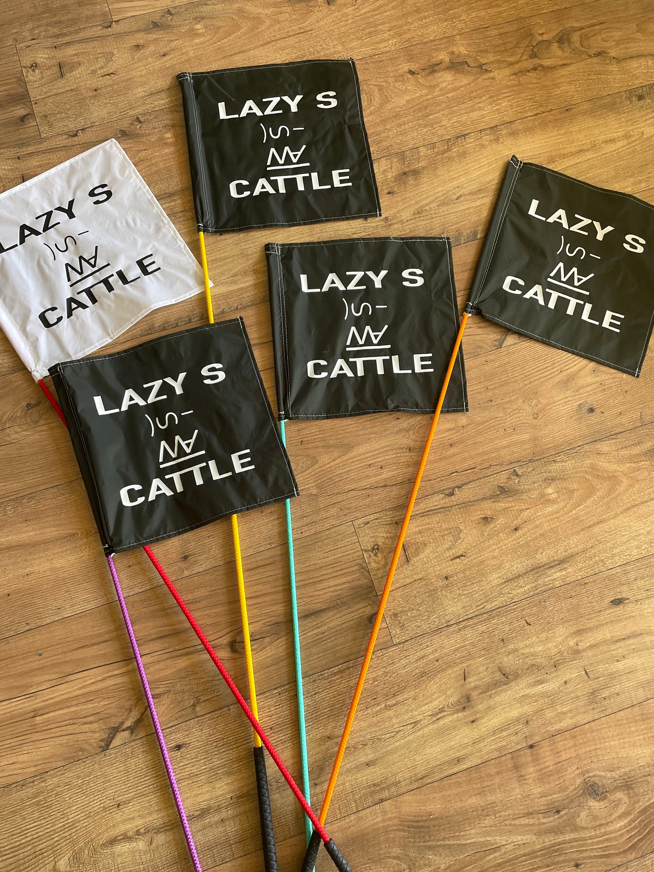 Livestock Whip Flags for Ranching & Livestock Sorting
