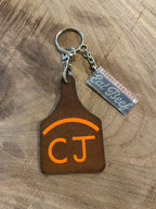 Custom Ranch Keychain/ Livestock Brand Keychain/ Ranch Logo Key Ring/ Farm Logo Gift/ Cattle Brand Keycahin