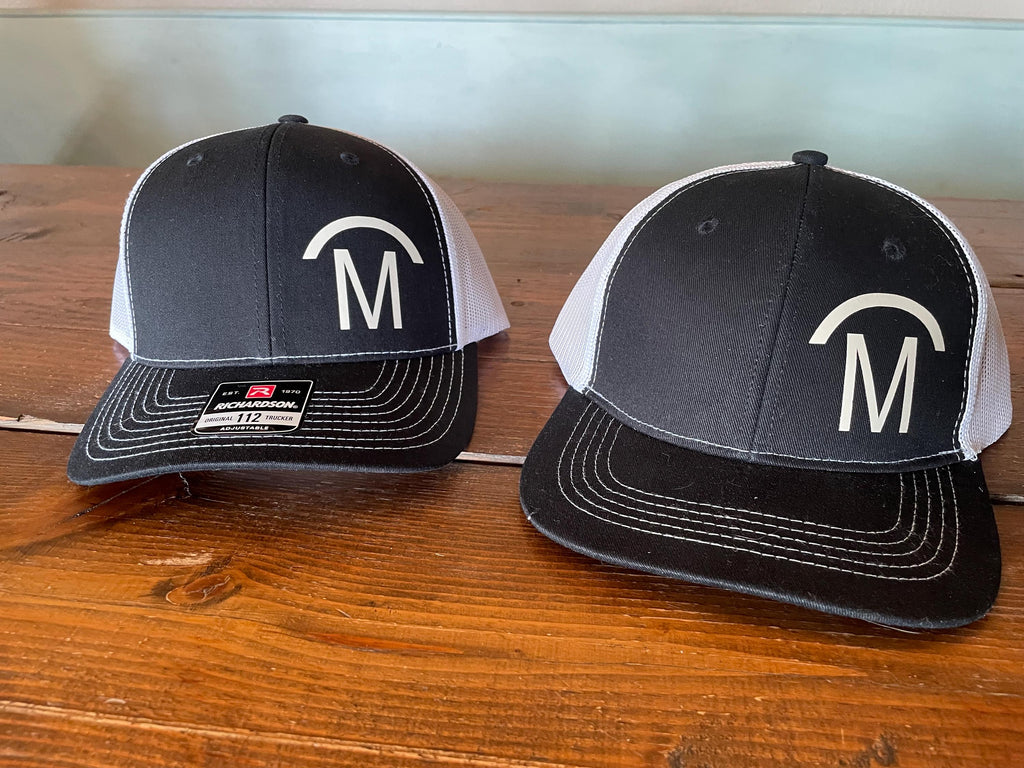 Custom trucker hat, Custom farm name, ranch or livestock brand.