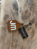 Custom Ranch Keychain/ Livestock Brand Keychain/ Ranch Logo Key Ring/ Farm Logo Gift/ Cattle Brand Keycahin