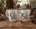 Custom Ranch Logo Coffee Mug | Livestock Brand Mug | Personalized Cattle Ranch Cup | Farm Logo Mug | Western Coffee Cup