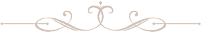 Ornate decorative divider on black background.