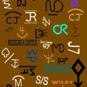 Custom Livestock Brand Design Examples – Ogden Cattle Co Designs