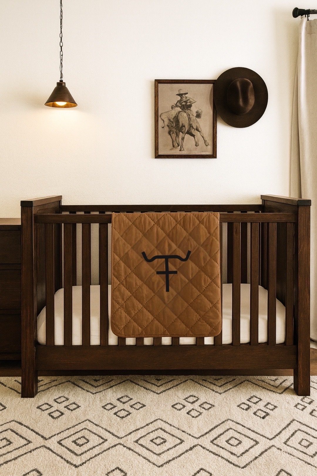 Custom Western Baby Blanket – Personalized Ranch & Livestock Brand Blanket - Image 2